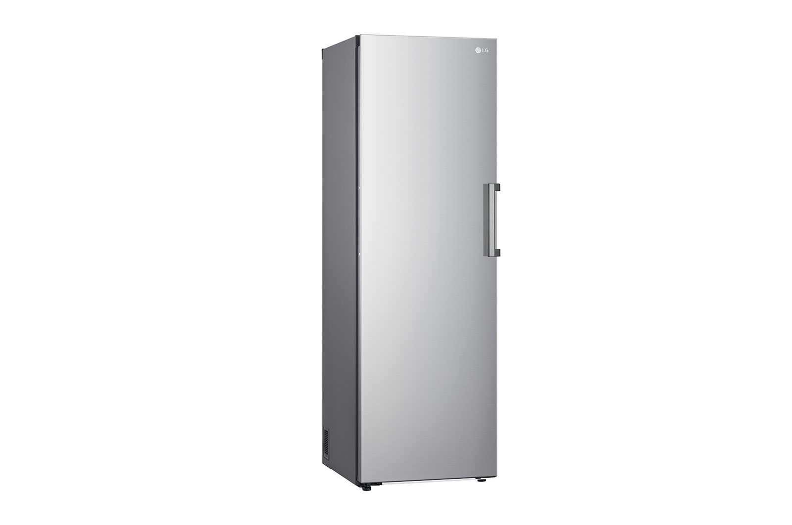 LG 324L Fritstående fryser (Shiny Steel) - Energiklasse D, Total No Frost, Express Freeze, GFT41PZGSF