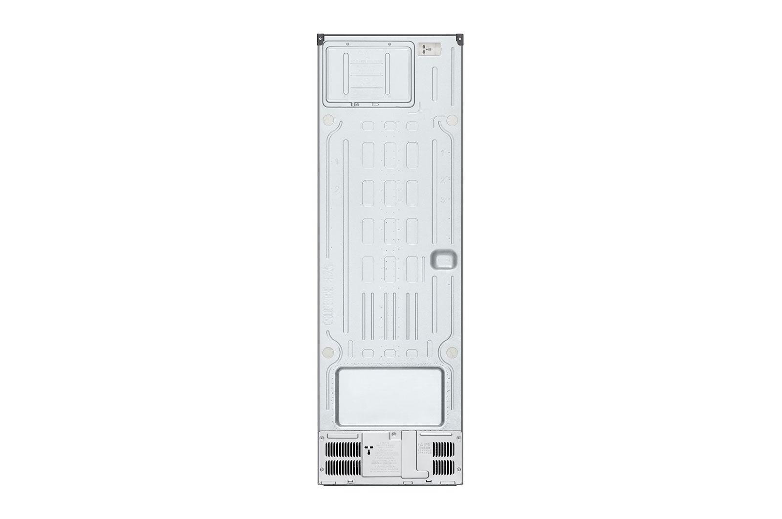 LG 324L Fritstående fryser (Shiny Steel) - Energiklasse D, Total No Frost, Express Freeze, GFT41PZGSF