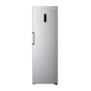 LG 386L Fritstående køleskab (Shiny Steel) - Energiklasse E, Door Cooling™, LINEARCooling™, FRESHBalancer™, Smart Diagnosis™ med Wi-Fi, GLE71PZCSZ