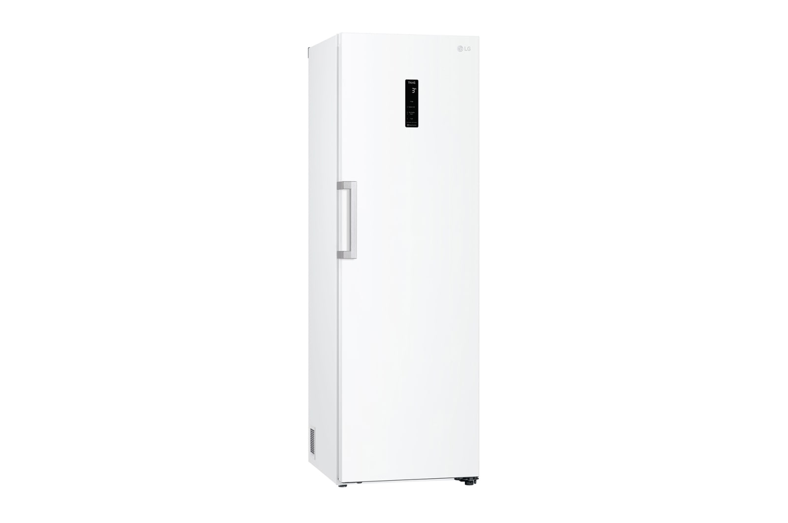 LG 386L Fritstående køleskab (Hvit) - Energiklasse E, Door Cooling™, LINEARCooling™, FRESHBalancer™, Smart Diagnosis™ med Wi-Fi, GLE71SWCSZ