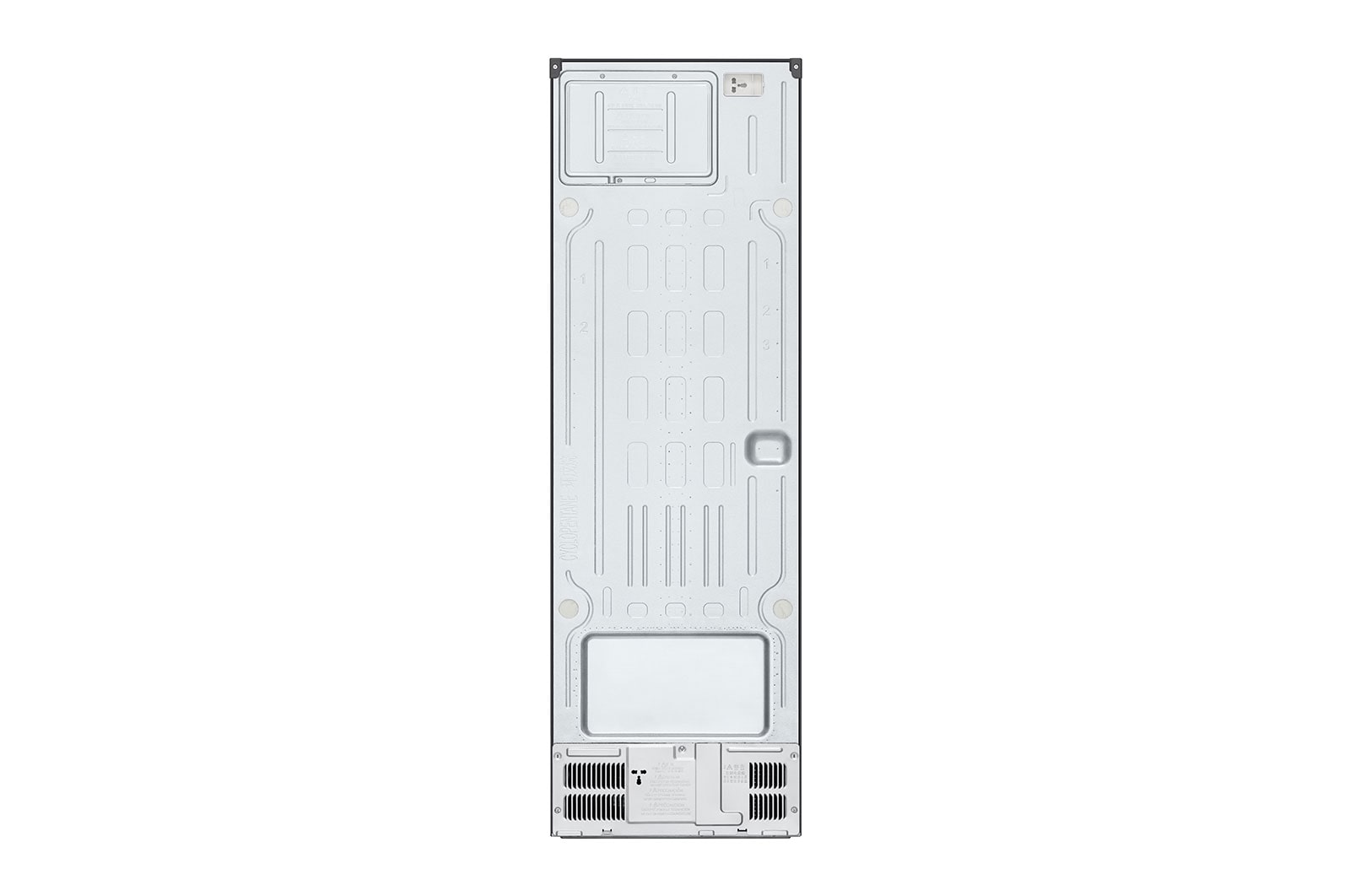 LG 386L Fritstående køleskab (Metal Sorbet) - Energiklasse D, DoorCooling™, LINEARCooling™, FRESHBalancer™, Smart Diagnosis™ med Wi-Fi, GLM71MBCSF