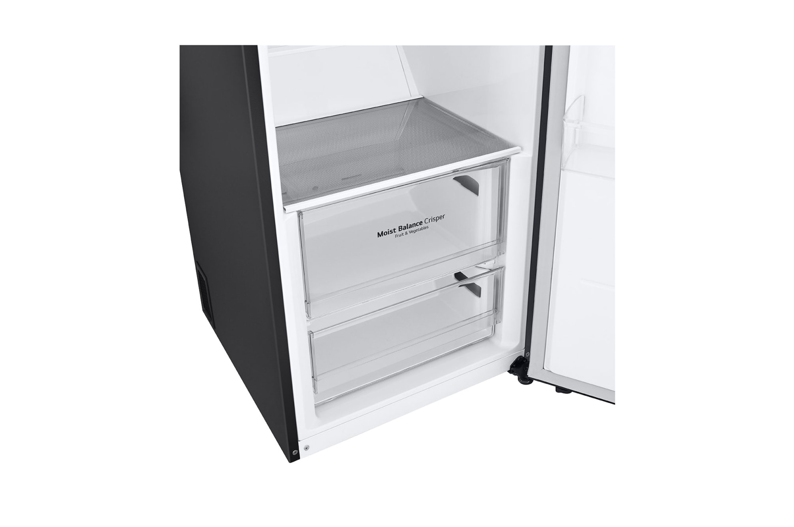 LG                       324L Fritstående fryser (Matte Black) - Energiklasse D, Total No Frost, Express Freeze, GLT51MCGSF