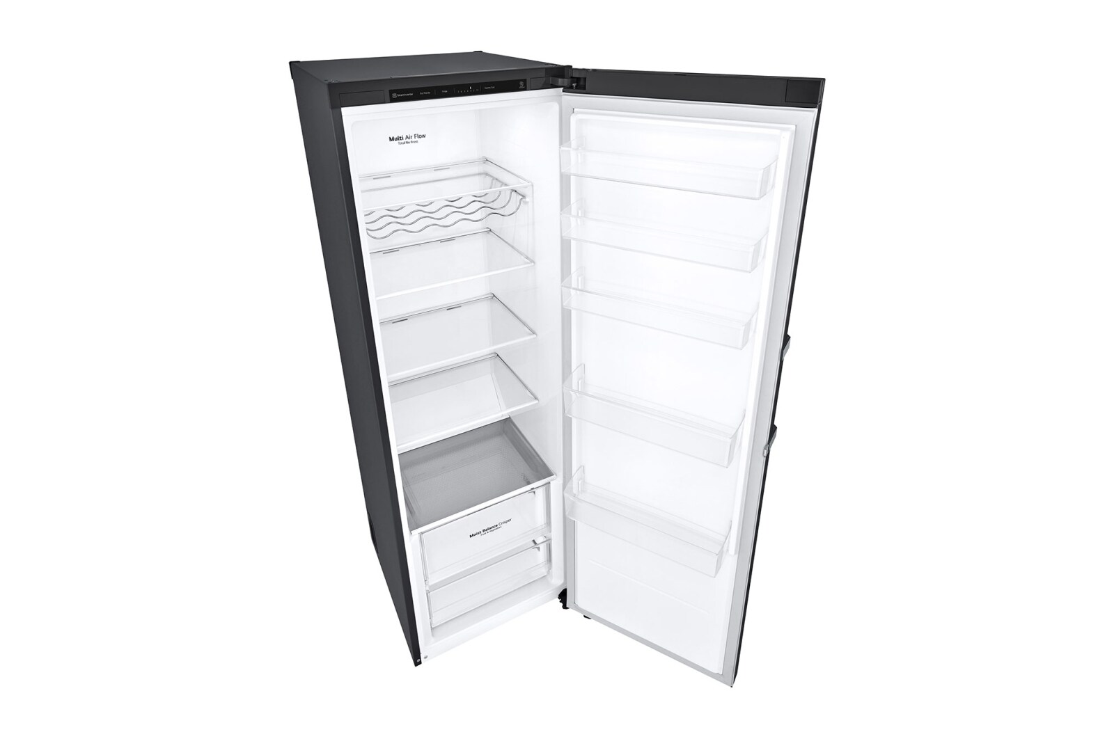 LG                       324L Fritstående fryser (Matte Black) - Energiklasse D, Total No Frost, Express Freeze, GLT51MCGSF