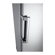 LG 386L Fritstående køleskab (Shiny Steel) - Energiklasse D, Door Cooling™, LINEARCooling™, Moist Balance Crisper™, GLT51PZGSF