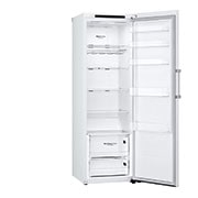 LG 386L Fritstående køleskab (Hvid) - Energiklasse E, Door Cooling™, LINEARCooling™, Moist Balance Crisper™, GLT51SWGSZ
