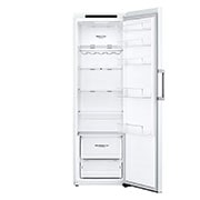 LG 386L Fritstående køleskab (Hvid) - Energiklasse E, Door Cooling™, LINEARCooling™, Moist Balance Crisper™, GLT51SWGSZ