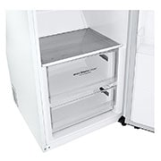 LG 386L Fritstående køleskab (Hvid) - Energiklasse E, Door Cooling™, LINEARCooling™, Moist Balance Crisper™, GLT51SWGSZ