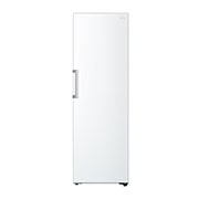 LG 386L Fritstående køleskab (Hvid) - Energiklasse E, DoorCooling™, LINEARCooling™, Moist Balance Crisper™, Smart Diagnosis™ med Wi-Fi, GLE51SWGSZ