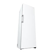 LG 386L Fritstående køleskab (Hvid) - Energiklasse E, DoorCooling™, LINEARCooling™, Moist Balance Crisper™, Smart Diagnosis™ med Wi-Fi, GLE51SWGSZ