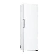 LG 386L Fritstående køleskab (Hvid) - Energiklasse E, DoorCooling™, LINEARCooling™, Moist Balance Crisper™, Smart Diagnosis™ med Wi-Fi, GLE51SWGSZ