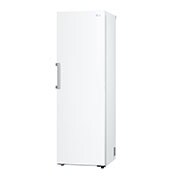 LG 386L Fritstående køleskab (Hvid) - Energiklasse E, DoorCooling™, LINEARCooling™, Moist Balance Crisper™, Smart Diagnosis™ med Wi-Fi, GLE51SWGSZ