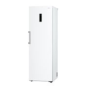 LG 386L Fritstående køleskab (Hvid) - Energiklasse E, DoorCooling™, LINEARCooling™, Moist Balance Crisper™, Smart Diagnosis™ med Wi-Fi, GLE51SWGSZ