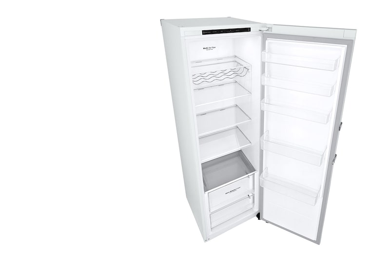 LG 386L Fritstående køleskab (Hvid) - Energiklasse E, Door Cooling™, LINEARCooling™, Moist Balance Crisper™, GLT51SWGSZ