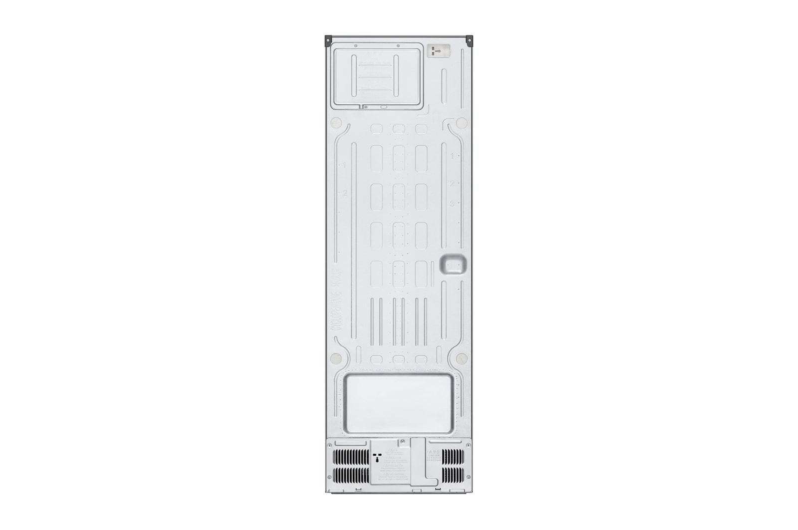 LG 386L Fritstående køleskab (Metal Sorbet) - Energiklasse E, Door Cooling™, LINEARCooling™, FRESHBalancer™, Smart Diagnosis™, GLT71MBCSZ