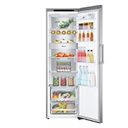 LG 386L Fritstående køleskab (Metal Sorbet) - Energiklasse E, Door Cooling™, LINEARCooling™, FRESHBalancer™, Smart Diagnosis™, GLT71MBCSZ