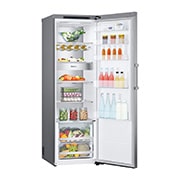 LG 386L Fritstående køleskab (Metal Sorbet) - Energiklasse E, Door Cooling™, LINEARCooling™, FRESHBalancer™, Smart Diagnosis™, GLT71MBCSZ