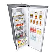 LG 386L Fritstående køleskab (Metal Sorbet) - Energiklasse E, Door Cooling™, LINEARCooling™, FRESHBalancer™, Smart Diagnosis™, GLT71MBCSZ