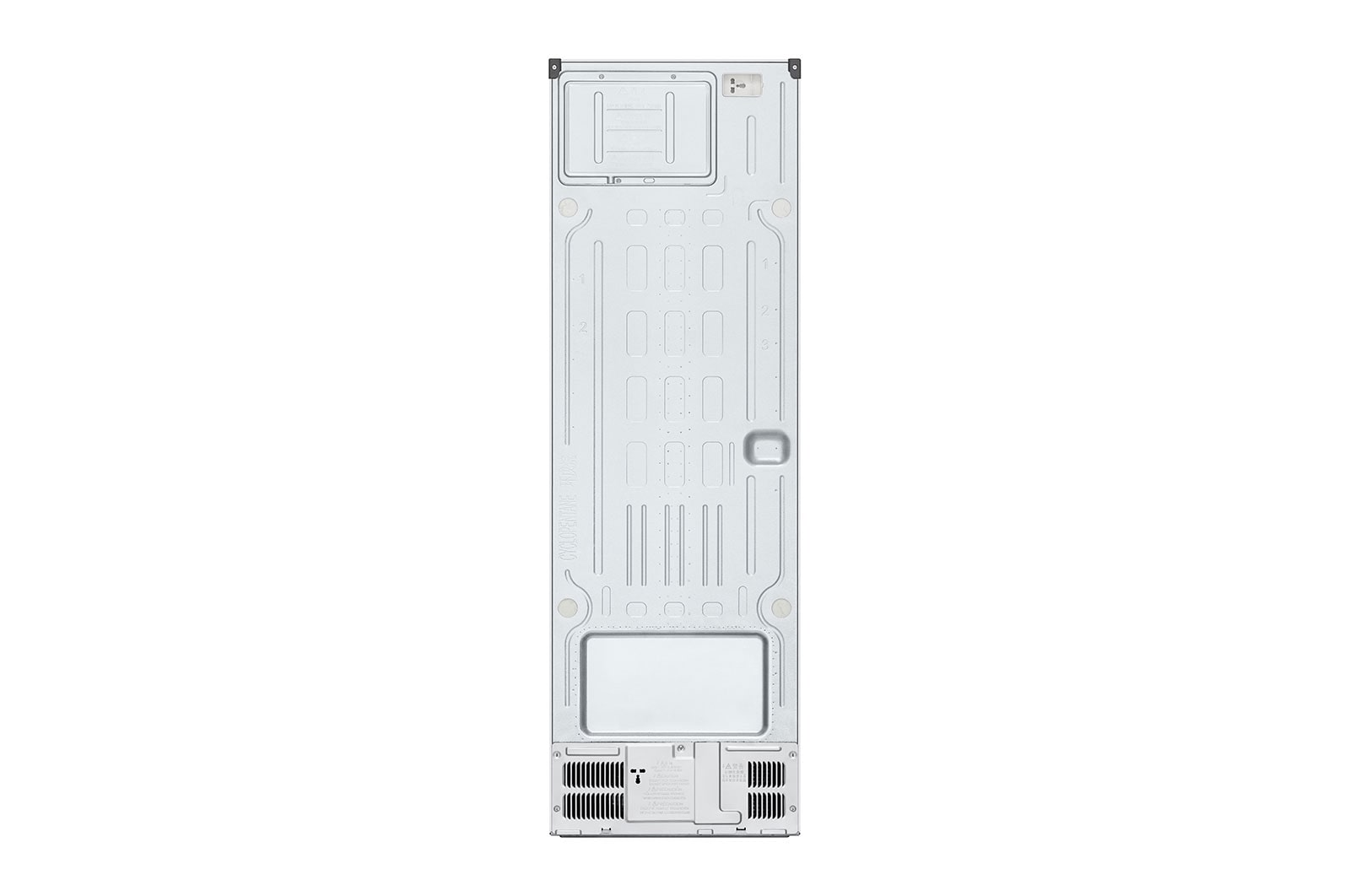 LG 386L Fritstående køleskab (Hvid) - Energiklasse C, DoorCooling™, LINEARCooling™, FRESHBalancer™, Smart Diagnosis™ , GLT71SWCSX