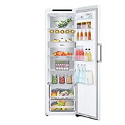 LG 386L Fritstående køleskab (Hvid) - Energiklasse C, DoorCooling™, LINEARCooling™, FRESHBalancer™, Smart Diagnosis™ , GLT71SWCSX