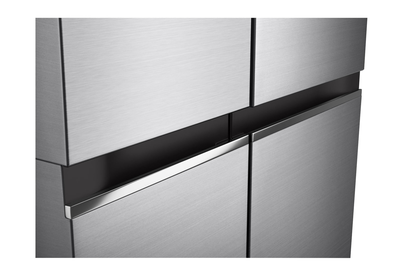 LG 662L Side by Side (Prime Silver), Energiklasse E , Smart Diagnosis™, GSBC40PYPE