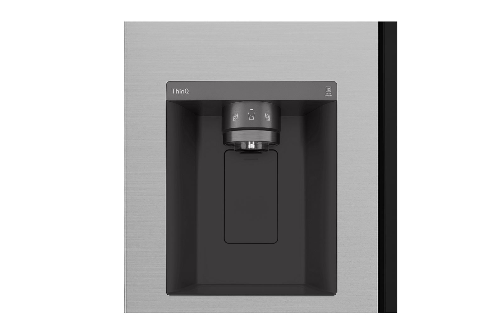 LG 635L InstaView™ Side by Side (Prime Silver), Energiklasse E, Vand-/isdispenser uden vandtilkobling, Smart Diagnosis™ med Wi-Fi, GSGV81PYLL