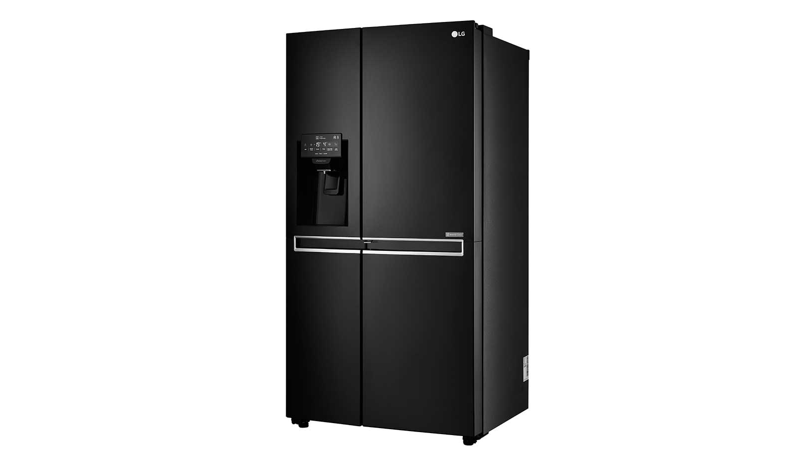 LG 625L Side by Side (Black) Energiklasse F, Vand-/isdispenser med vandtilkobling, Smart Diagnosis™ med Wi-Fi, GSJ760WBXV