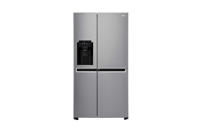 LG 625L Door in Door™ Side by Side (Shiny Steel) Energiklasse F Non Plumbing, Smart Diagnosis™ med wifi, GSJ761PZTZ