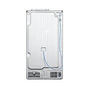 LG 638L Door in Door™ Side by Side (Prime Silver), Energiklasse E, Vand-/isdispenser med vandtilkobling, Smart Diagnosis™ , GSJC40PYPE