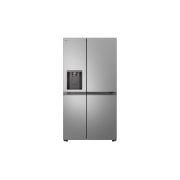 LG 638L Door in Door™ Side by Side (Prime Silver), Energiklasse E, Vand-/isdispenser med vandtilkobling, Smart Diagnosis™ , GSJC40PYPE