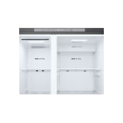 LG 638L Door in Door™ Side by Side (Prime Silver), Energiklasse E, Vand-/isdispenser med vandtilkobling, Smart Diagnosis™ , GSJC40PYPE