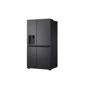 LG 641L Door in Door™ Side by Side (Matte Black), Energiklasse E, Vand-/isdispenser uden vandtilkobling, Smart Diagnosis™ , GSJC41EPPE