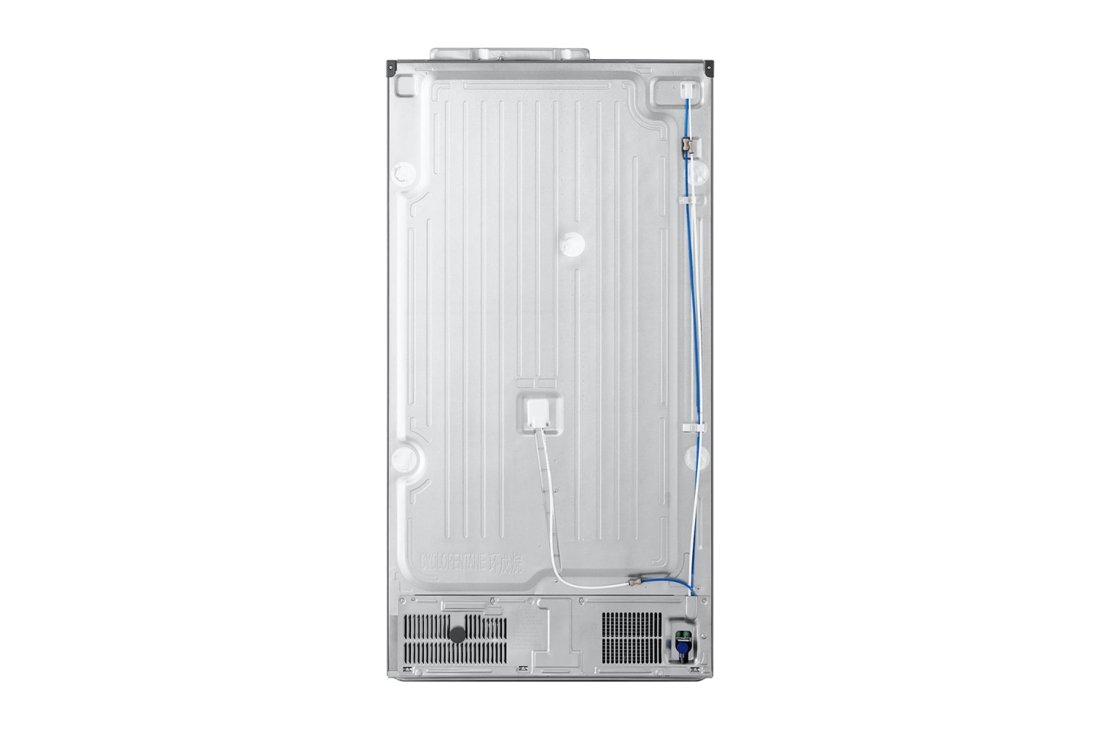 LG 641L Door in Door™ Side by Side (Prime Silver), Energiklasse E, Vand-/isdispenser uden vandtilkobling, Smart Diagnosis™ , GSJC41PYPE