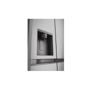 LG 641L Door in Door™ Side by Side (Prime Silver), Energiklasse E, Vand-/isdispenser uden vandtilkobling, Smart Diagnosis™ , GSJC41PYPE