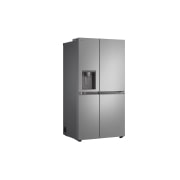 LG 641L Door in Door™ Side by Side (Prime Silver), Energiklasse E, Vand-/isdispenser uden vandtilkobling, Smart Diagnosis™ , GSJC41PYPE