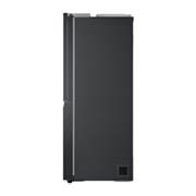 LG 635L Door in Door™ Side by Side (Matte Black Stainless Steel), Energiklasse E, Vand-/isdispenser uden vandtilkobling, Smart Diagnosis™ med Wi-Fi, GSJV71MCLE