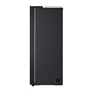 LG 638L Side by Side (Matte Black), Energiklasse E, Vand-/isdispenser med vandtilkobling, Smart Diagnosis™, GSLC40EPPE