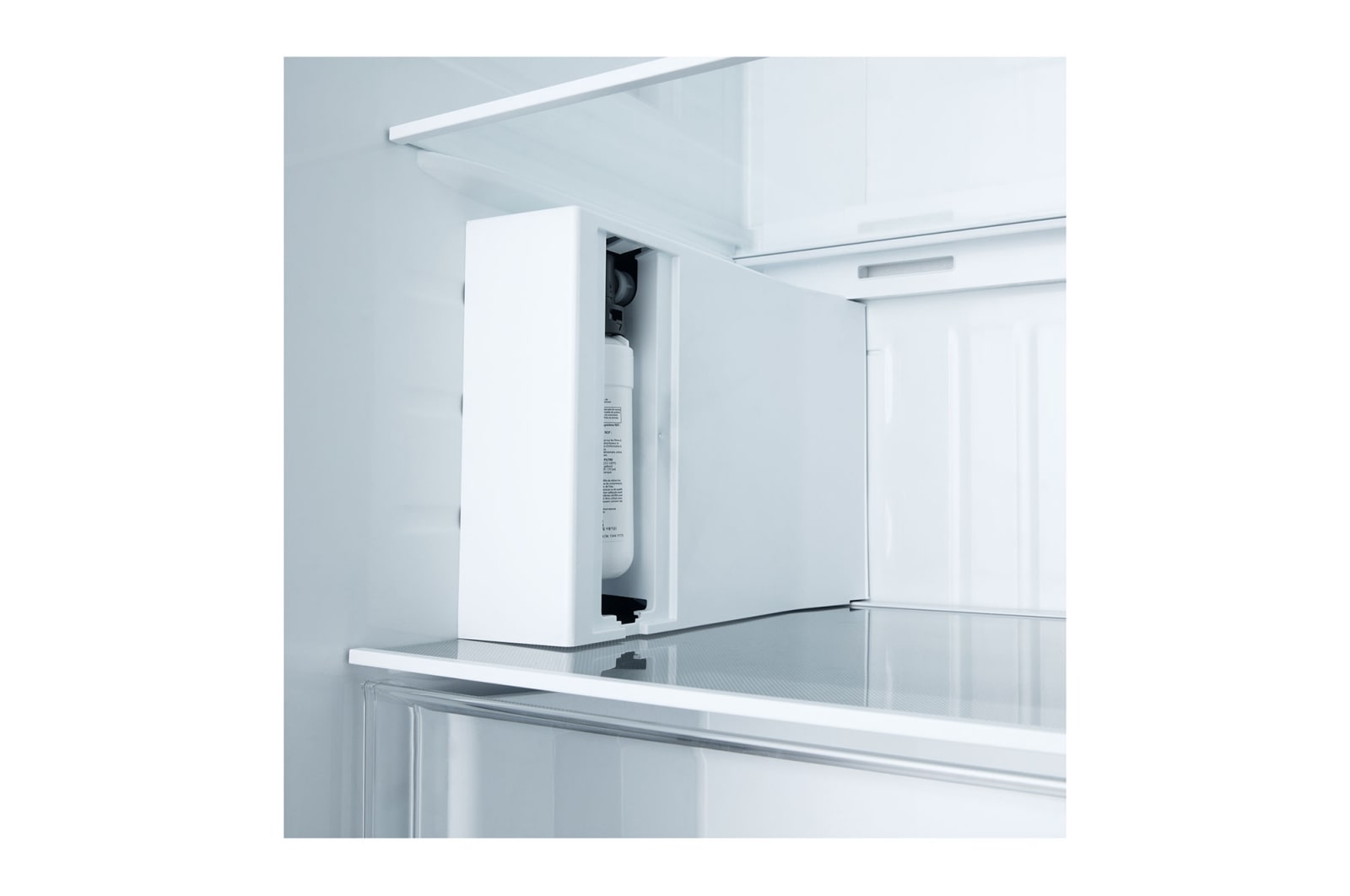 LG 638L Side by Side (Matte Black), Energiklasse E, Vand-/isdispenser med vandtilkobling, Smart Diagnosis™, GSLC40EPPE