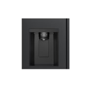 LG 638L Side by Side (Matte Black), Energiklasse E, Vand-/isdispenser med vandtilkobling, Smart Diagnosis™, GSLC40EPPE