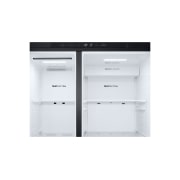 LG 638L Side by Side (Matte Black), Energiklasse E, Vand-/isdispenser med vandtilkobling, Smart Diagnosis™, GSLC40EPPE