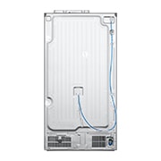 LG 638L Side by Side (Prime Silver), Energiklasse E, Vand-/isdispenser med vandtilkobling, Smart Diagnosis™, GSLC40PYPE
