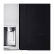 LG 635L InstaView Door in Door™ Side by Side (Metal Sorbet), Energiklasse E, Vand-/isdispenser uden vandtilkobling, Smart Diagnosis™ med Wi-Fi, GSXV91MBAE