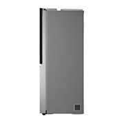 LG 635L InstaView Door in Door™ Side by Side (Metal Sorbet), Energiklasse E, Vand-/isdispenser uden vandtilkobling, Smart Diagnosis™ med Wi-Fi, GSXV91MBAE