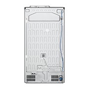 LG 635L InstaView Door in Door™ Side by Side (Metal Sorbet), Energiklasse F, Vand-/isdispenser uden vandtilkobling, Smart Diagnosis™ med Wi-Fi, GSXV91MBAF