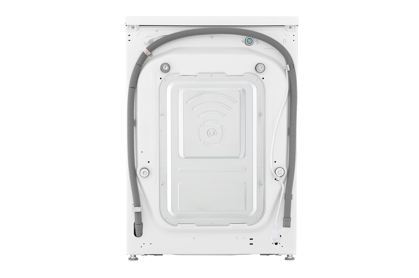 LG 9kg / 6 kg Kombineret vaskemaskine/tørretumbler(Hvid) - Steam, Energiklasse A/D, TurboWash™360, AI DD™, Smart Diagnosis™, CV50T6S2E1