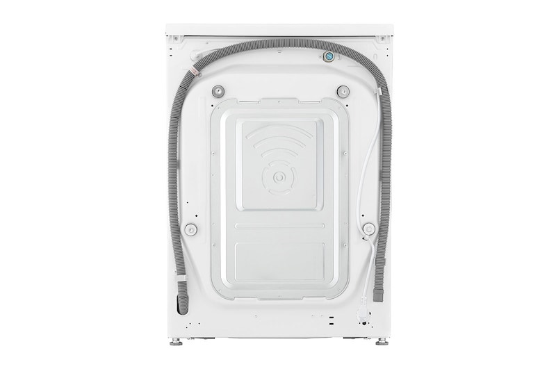 LG 10 kg / 6 kg Kombineret vaskemaskine/tørretumbler(Hvid) - Steam, Energiklasse A/D, TurboWash™360, AI DD™, Smart Diagnosis™ med Wi-Fi, CV94V7S2WN
