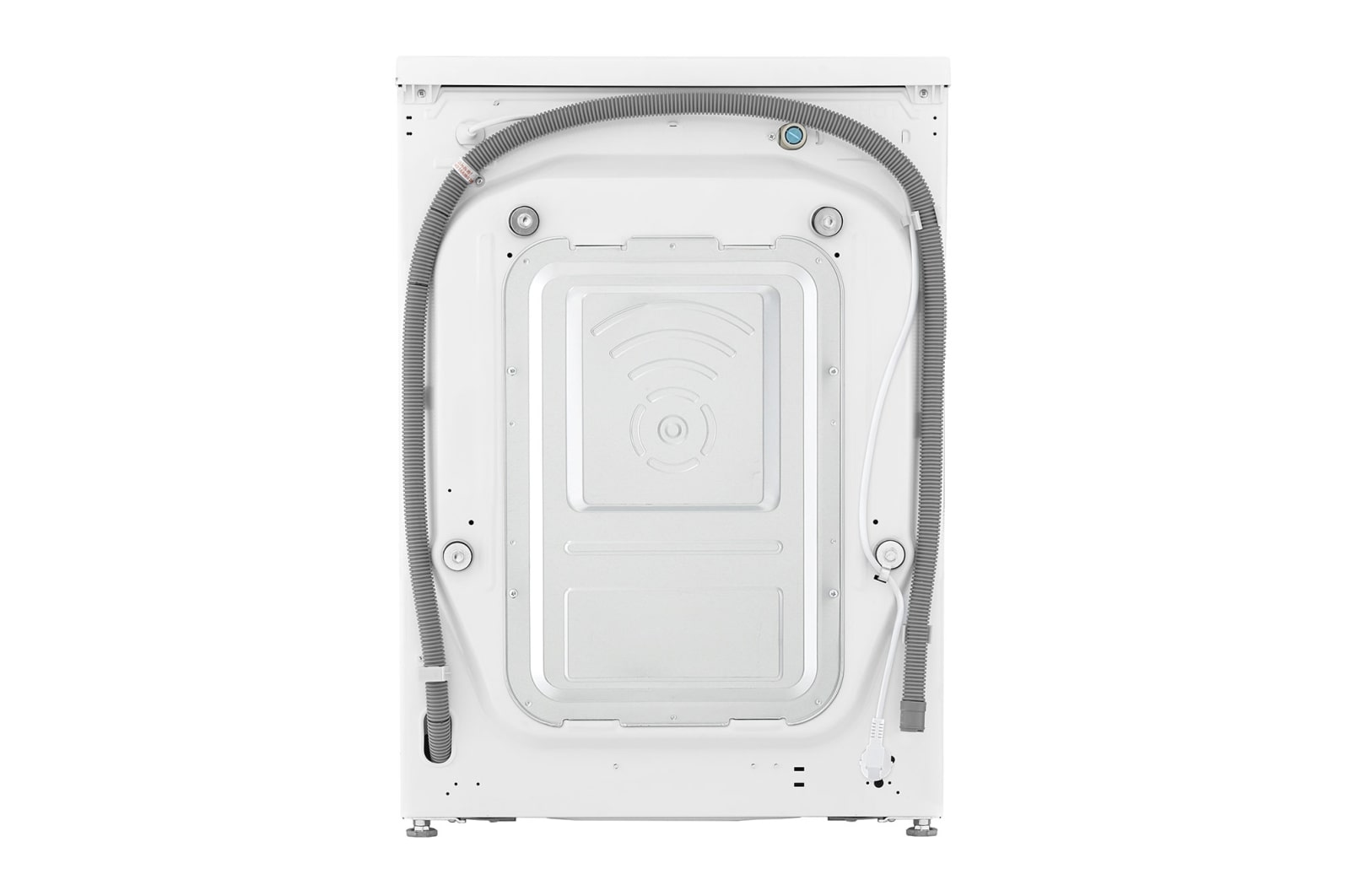 LG Slim 8 kg / 5 kg Kombineret vaskemaskine/tørretumbler(Hvid) - Steam, Energiklasse E, AI DD™, Smart Diagnosis™, 47,5 cm dyb, F2DV707S2W1