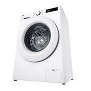 LG Slim 8 kg / 5 kg Kombineret vaskemaskine/tørretumbler(Hvid) - Steam, Energiklasse E, AI DD™, Smart Diagnosis™, 47,5 cm dyb, F2DV707S2W1