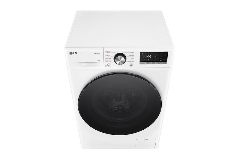 LG 11 kg Vaskemaskin(Hvid) - Steam, Energiklasse A, TurboWash360™, AI DD™, Smart Diagnosis™ med Wi-Fi, FV94ENS2WN
