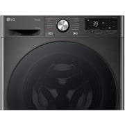 LG 11 kg / 6 kg Kombineret vaskemaskine/tørretumbler(Sort) - Steam, Energiklasse A/D, TurboWash™360, AI DD™, Smart Diagnosis™ med Wi-Fi, P4Y7ERPYZ