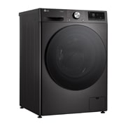 LG 11 kg / 6 kg Kombineret vaskemaskine/tørretumbler(Sort) - Steam, Energiklasse A/D, TurboWash™360, AI DD™, Smart Diagnosis™ med Wi-Fi, P4Y7ERPYZ